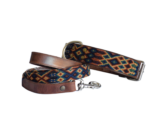 Leather Dog Collar I Mexican Everyday Pet Collar I Tierra Collection
